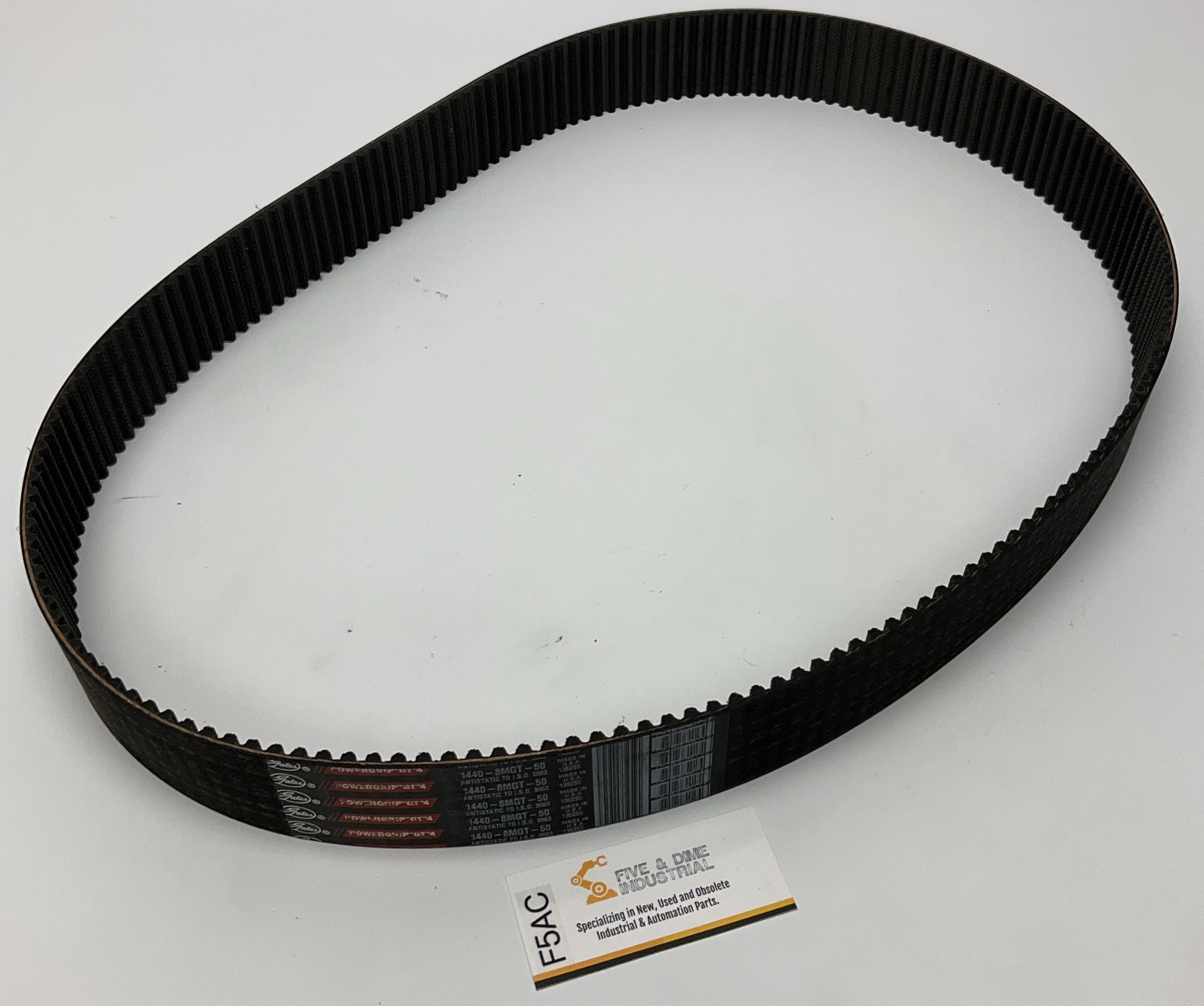 Gates 1440-8MGT-50 PowerGrip GT4 Power Transmission Timing Belt 1440-8M-50