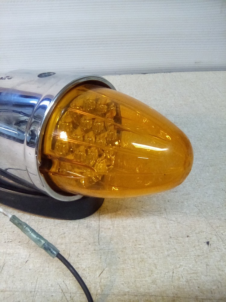 Peterbilt 17 LED Chrome Torpedo Cab Marker Clearance Light