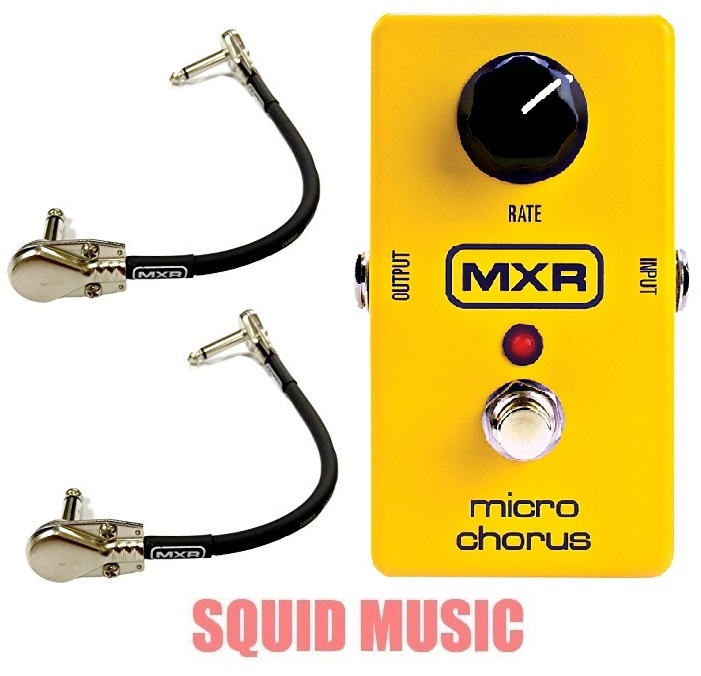 MXR Distortion + M-104 Guitar Effects Pedal ( 2 MXR PATCH CABLES) M104 Dist +