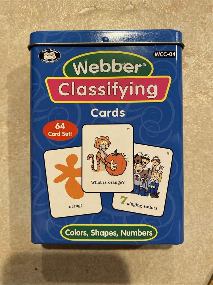 Super Duper: Classifying: Colors, Shapes, Numbers (Slightly Used)