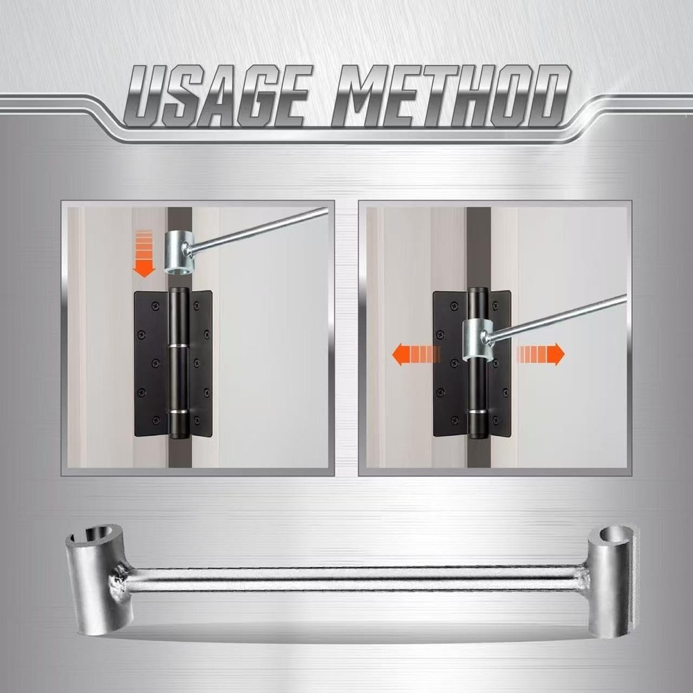 Door Hinge Adjustment Tool - Universal Hinge Alignment Device for Repair