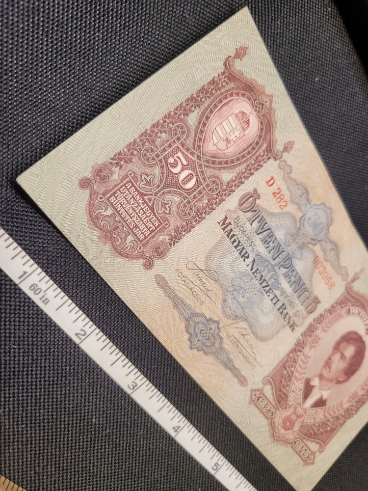50 Pango Banknote 1932 (Circulated)