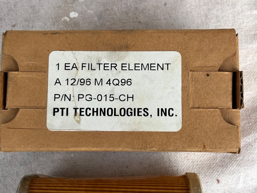 PTI Technologies Filter Element PG-015-CH New
