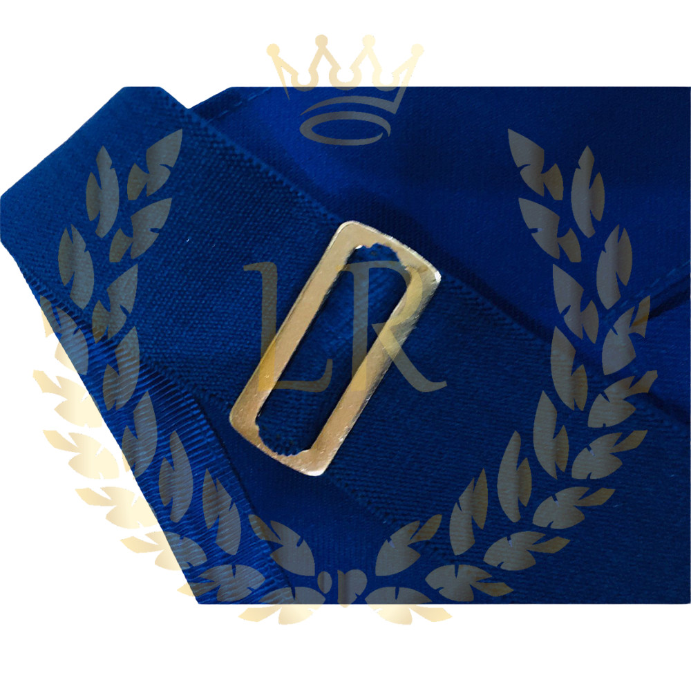 Masonic Regalia Master Mason Regular Apron, Machine Embroidered Apron Set