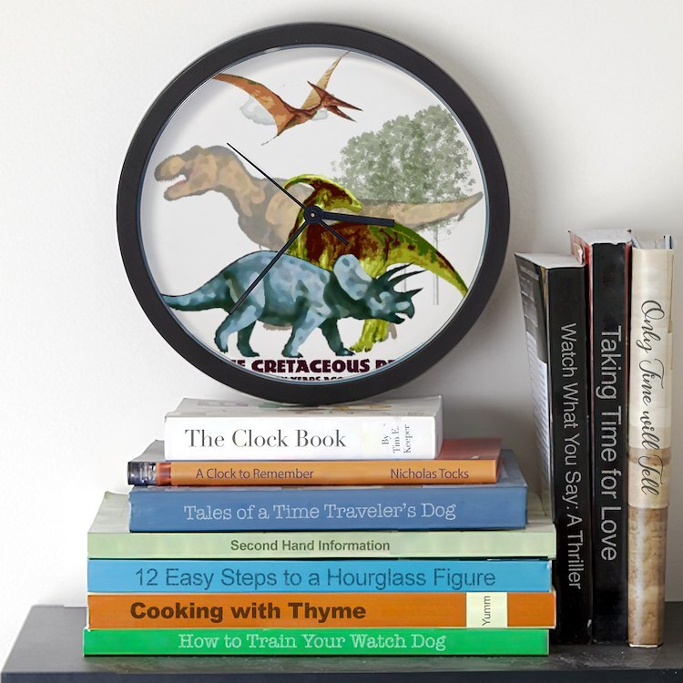 CafePress Cretaceous 10" Wall Clock (988596270)