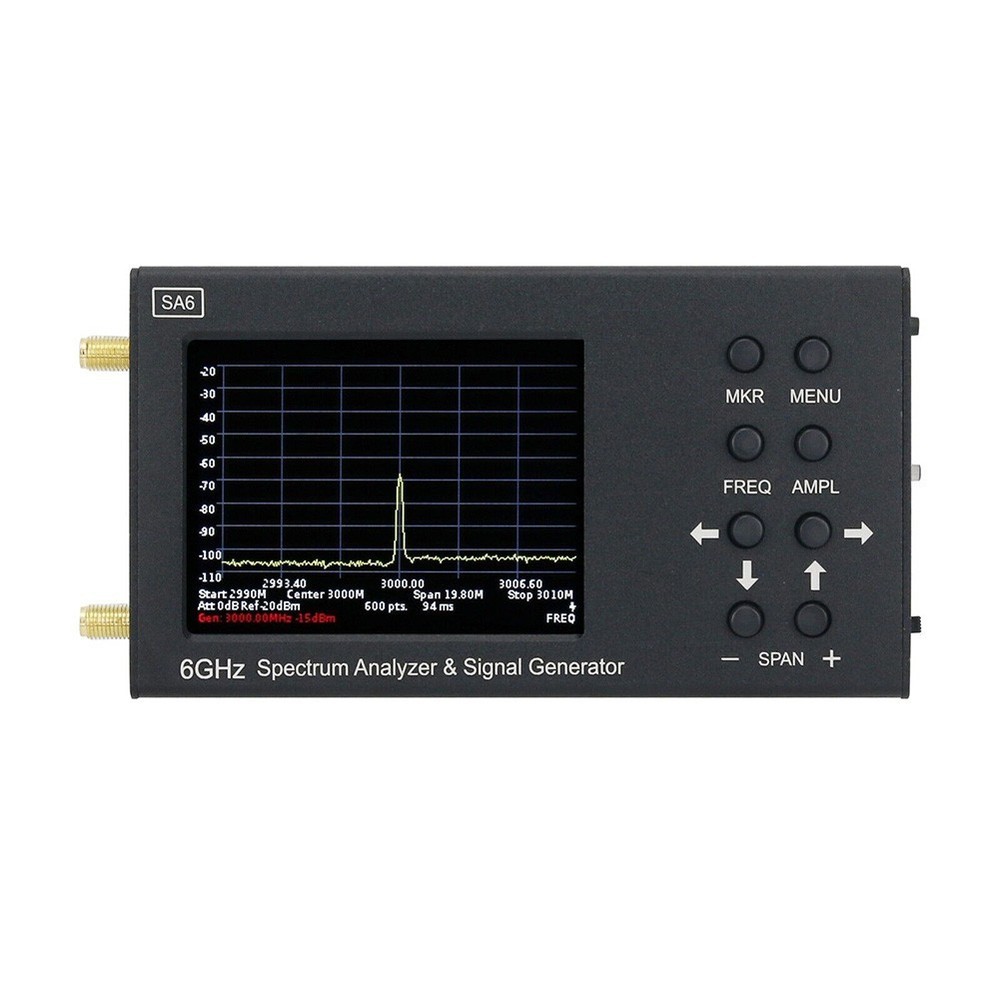 6GHz Vector Network Analyzer with Spectrum Analysis and Signal Generation