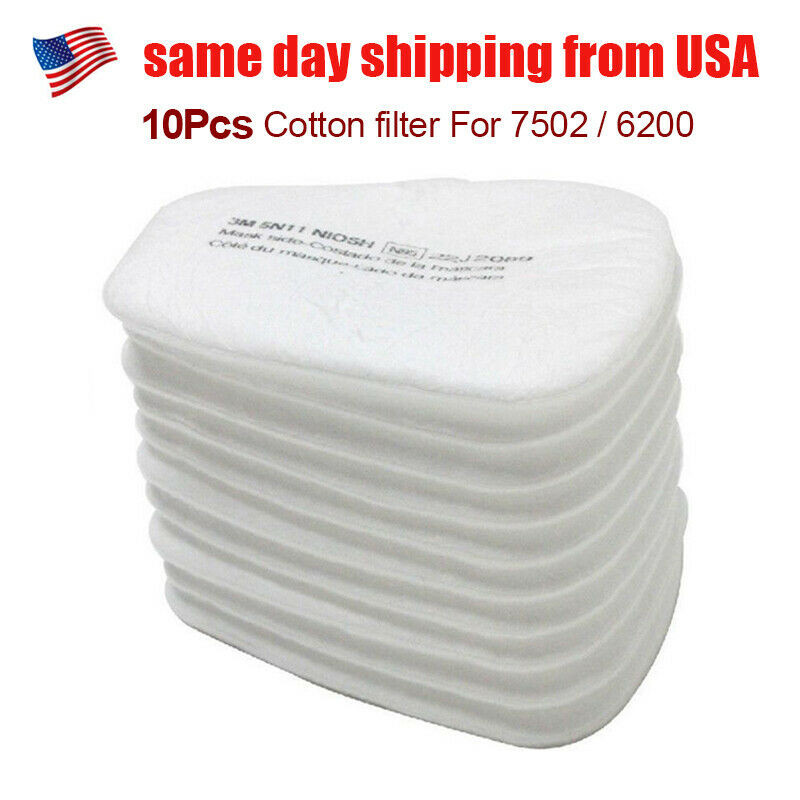 3M Reusable Respirator Half Facepiece 7502 For Chemical Handling, Painting, Med