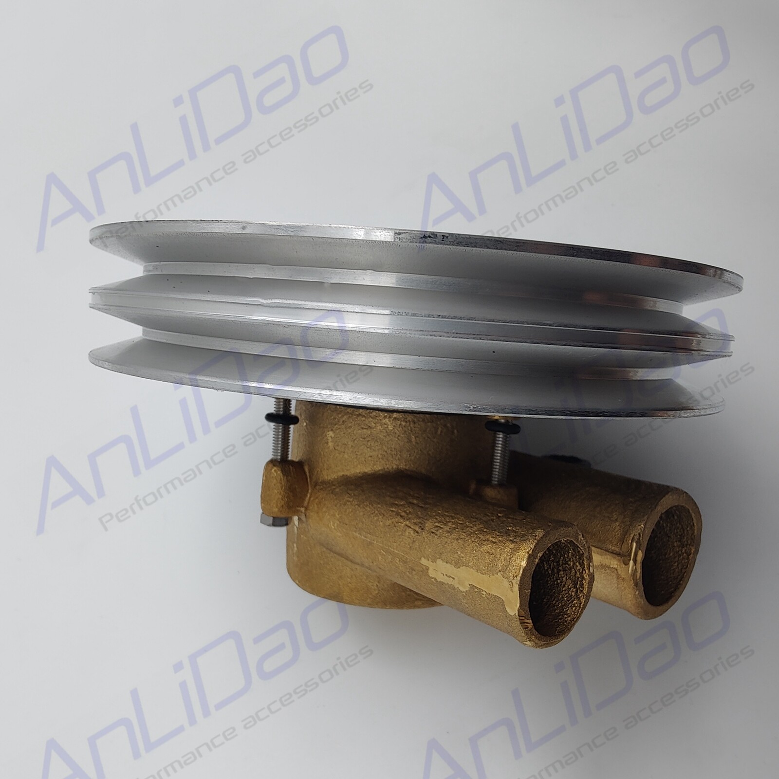 Water Sea Pump w/ V Belt Repl Fits Volvo Penta 21255090 3812520 4.3 GL 5.0 V6 V8