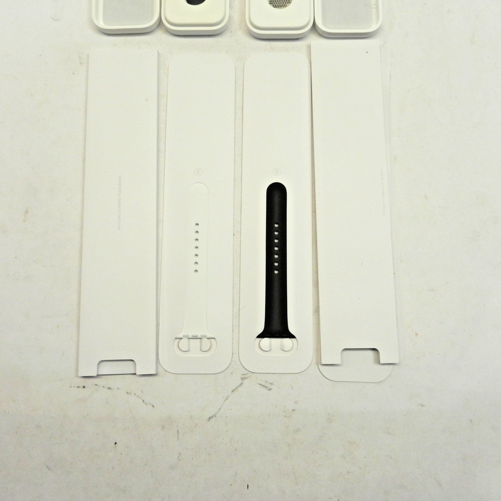 APPLE WATCH SPORT 7000 W/ CHARGER + SECOND BOX WITH PARTIAL STRAP UNTESTED