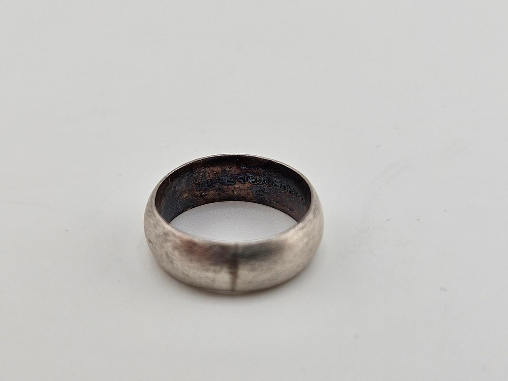 Sterling Silver Wedding Band Ring Size 5.5