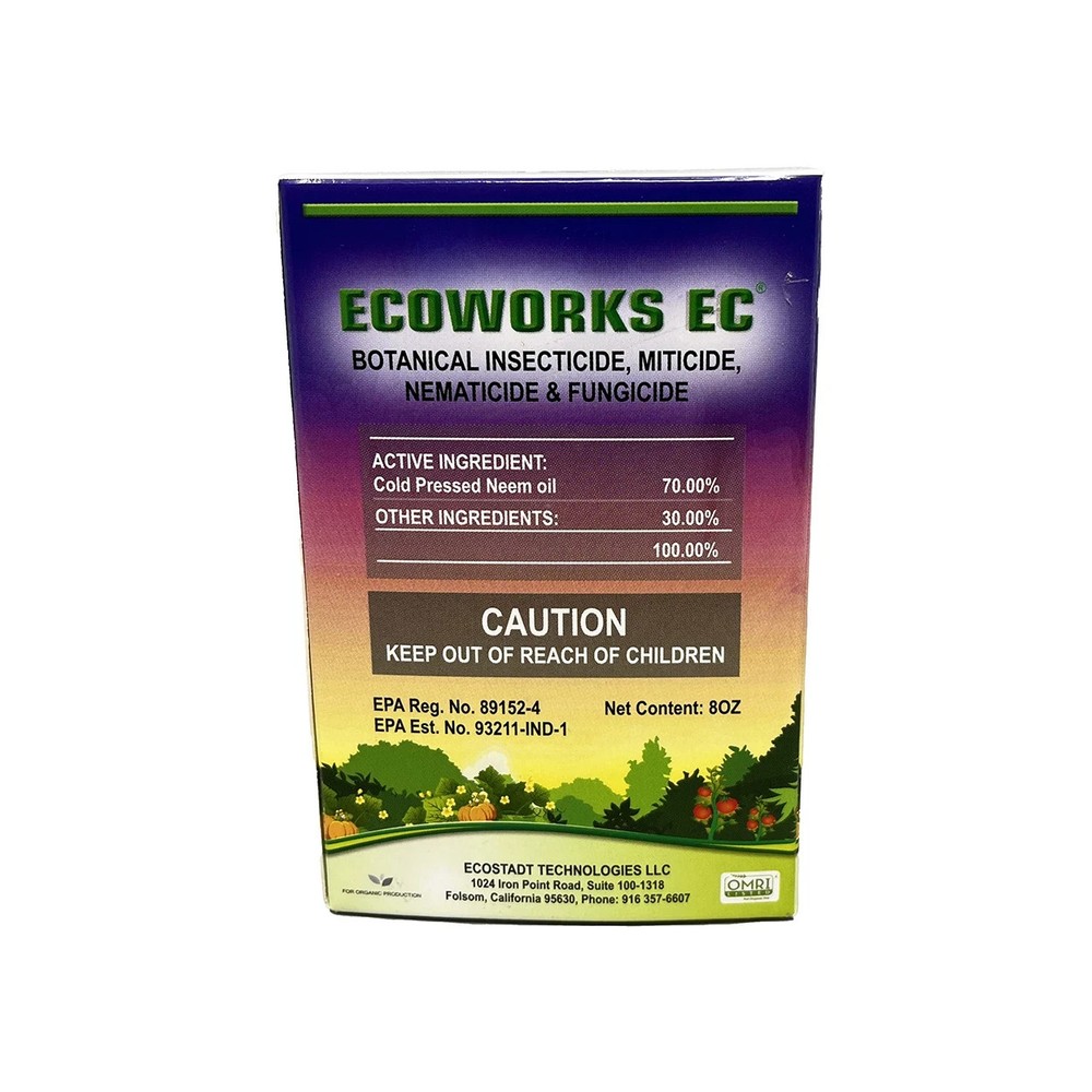 Ecoworks EC 8oz cold-pressed Neem oil