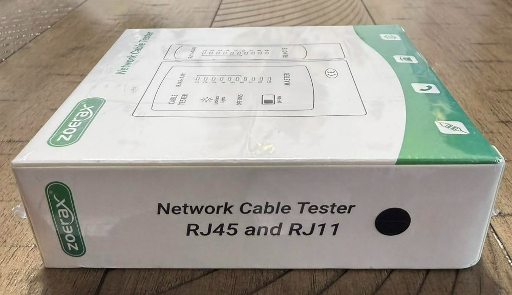 Network Cable Tester RJ45 RJ11 LAN Ethernet Wire Test Tool Kit