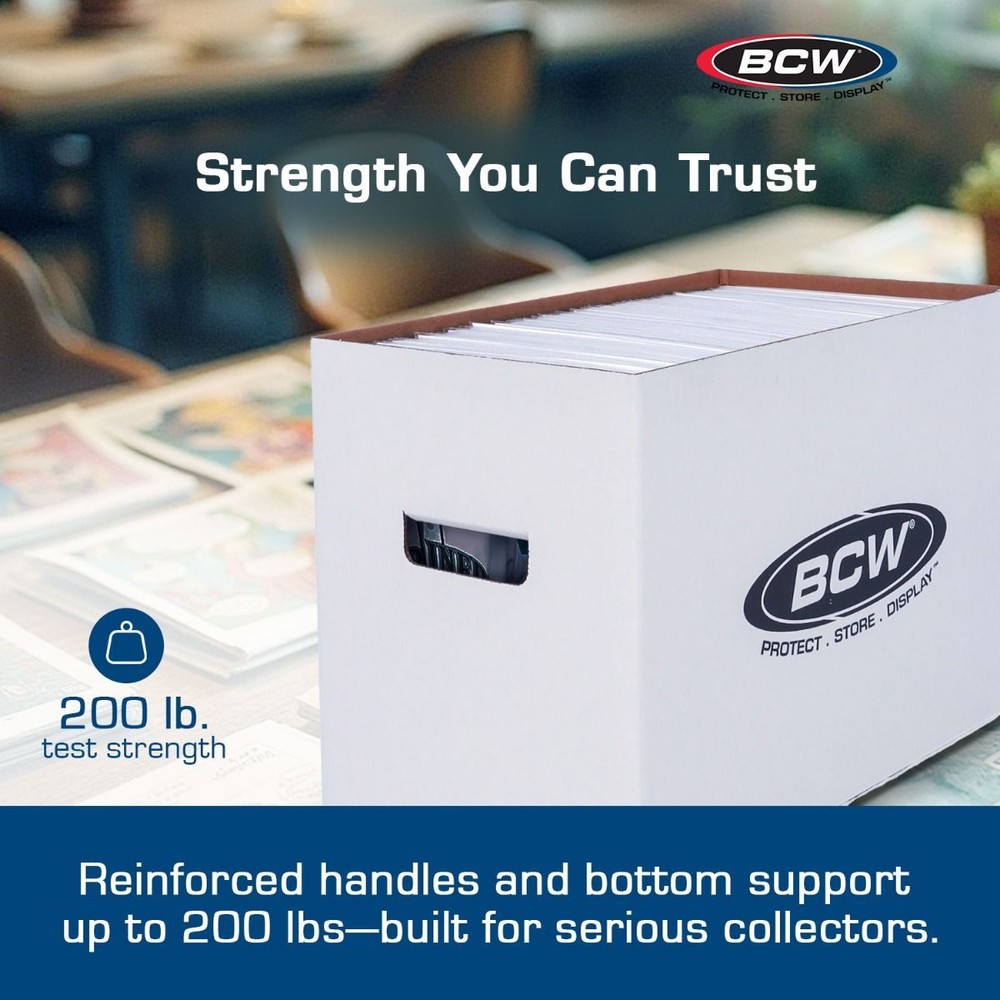 4 BCW Magazine Storage Boxes