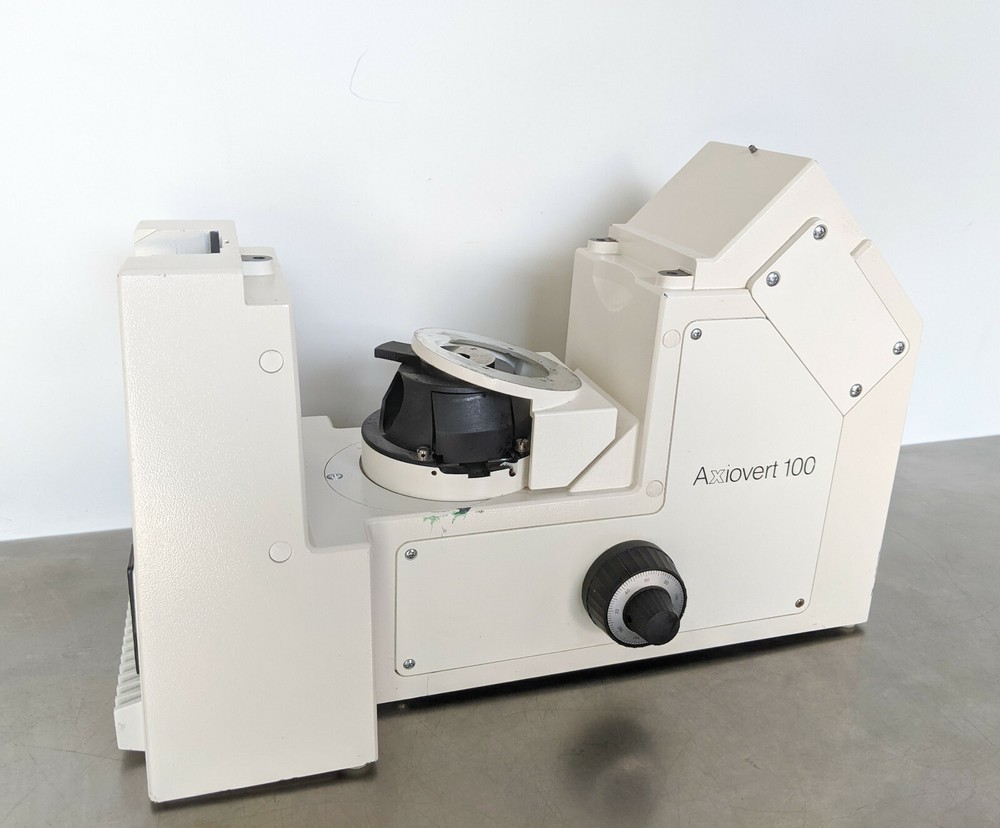 Carl Zeiss Axiovert 100 Inverted Microscope Stand Frame Base + Lamp Power Supply