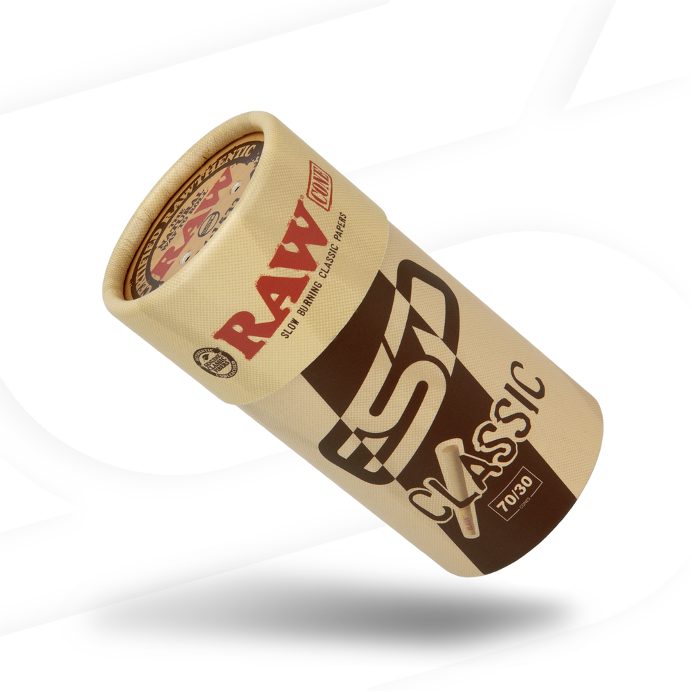 RAW Classic Cones 70/30 Single Size Dogwalker | 20 Pack
