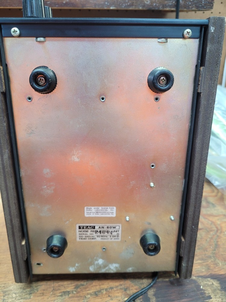 TEAC AN-60 Noise Reduction Unit - Great condition POWERS ON !