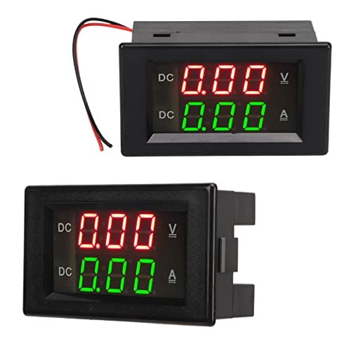 Voltage Current Display Meter YB4835VA Digital Voltmeter Ammeter DC 600V 100A