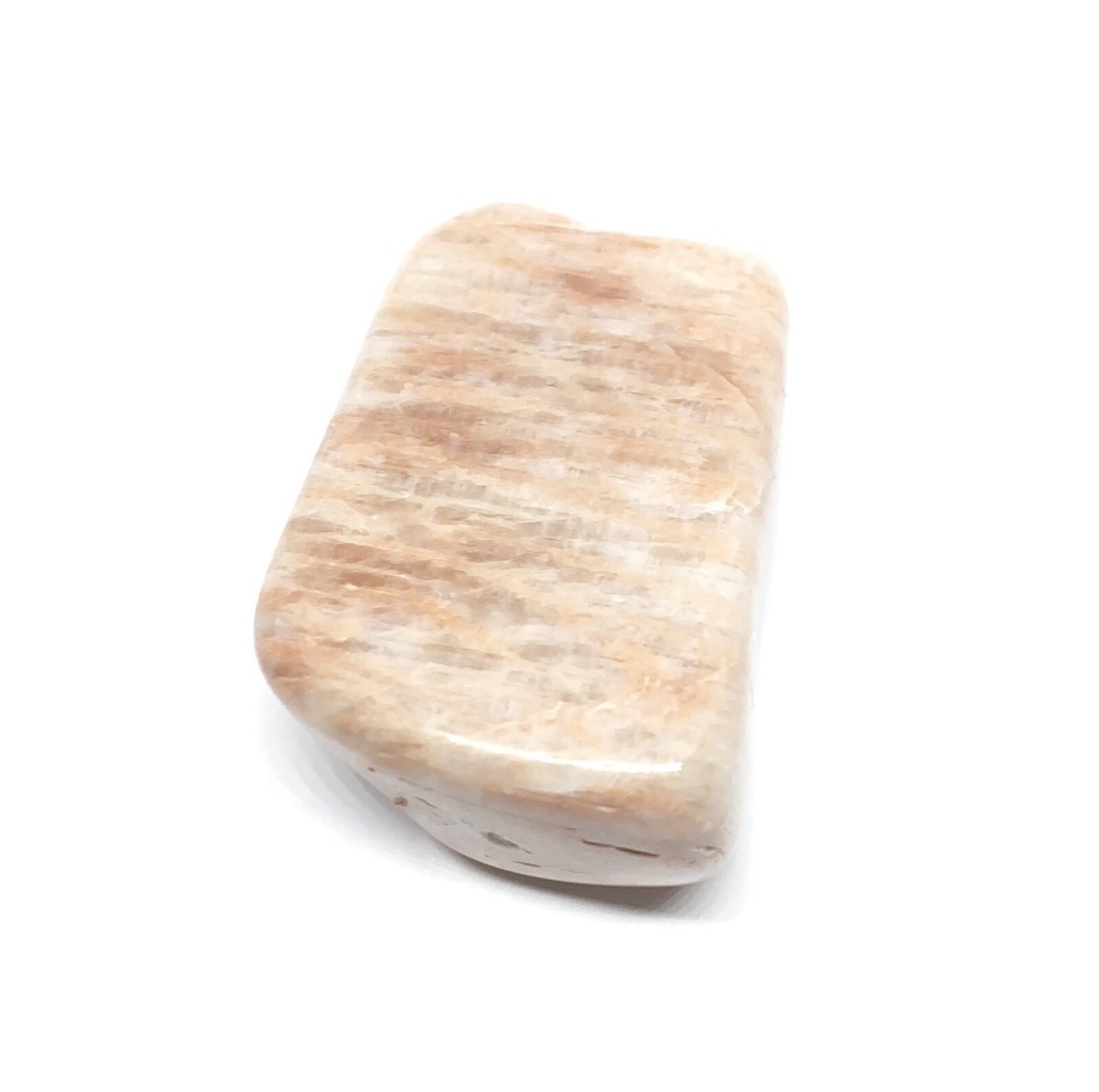 Salmon Moonstone Polished 53g 1 1/2in