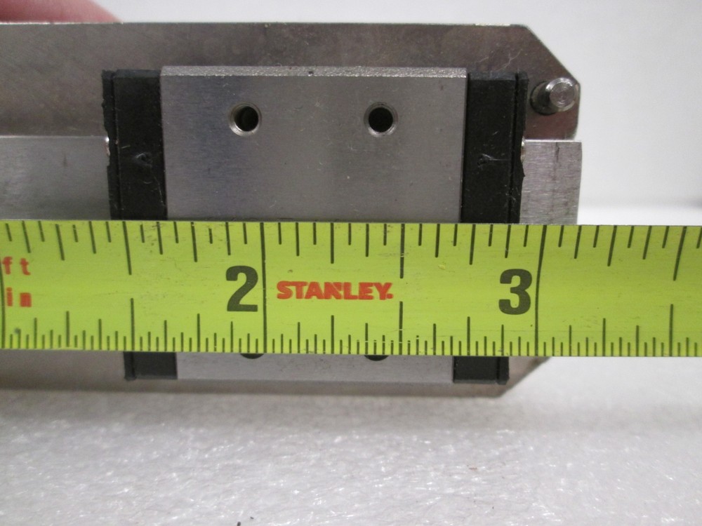 THK, Linear Guide Rail w/ Bearing Block, RSR 9WVM, Used