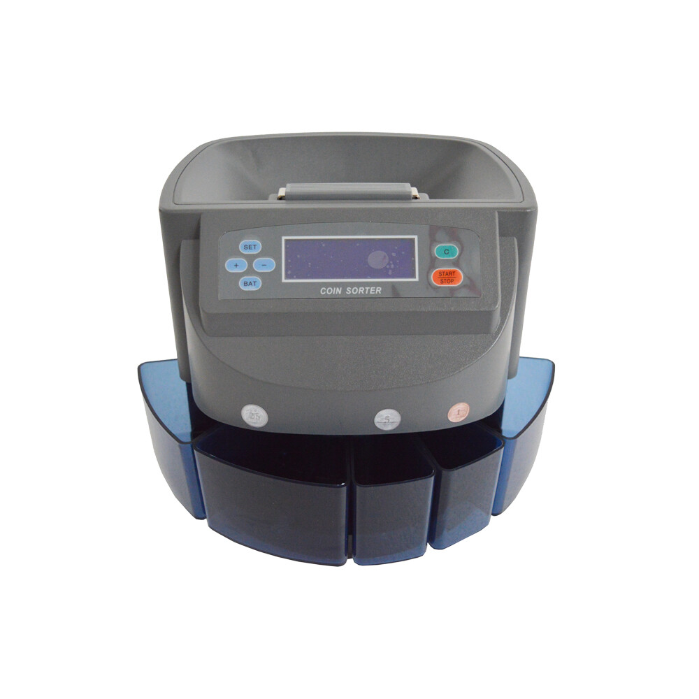 Led Display Digital Automatic Electronic Coin Counter Sorter Machine Coin Sorter