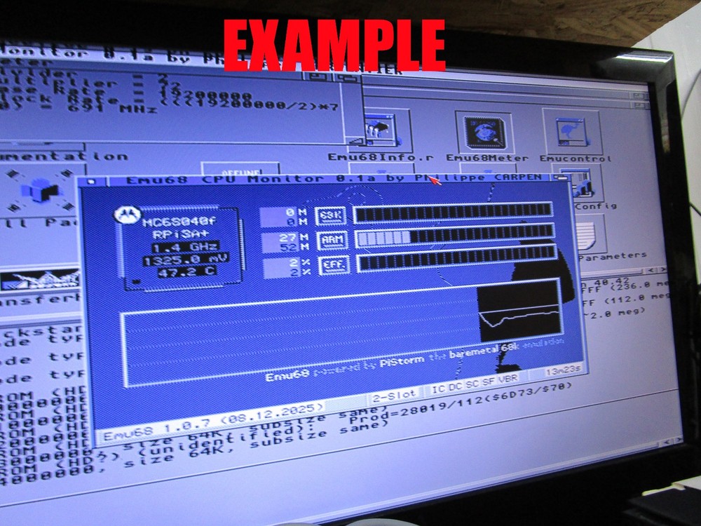 PISTORM 32 LITE + CABLE EXT KIT FOR COMMODORE AMIGA 1200 TESTED/WORKING 🎟💻🕹️