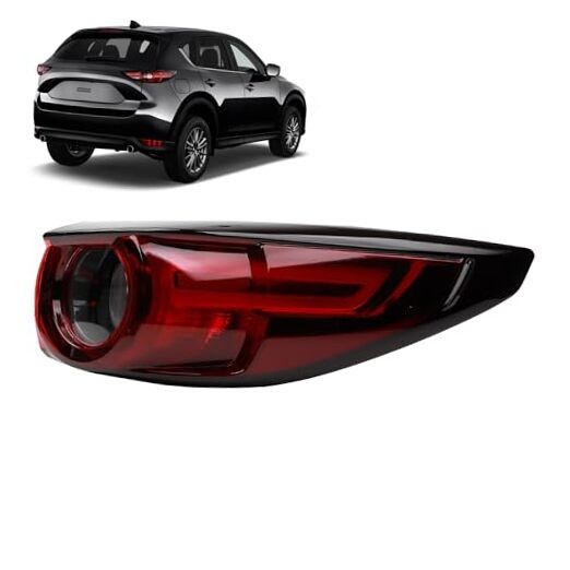 LED Passenger Side Tail Light Assembly Outer Compatible With 2017-2020 Right