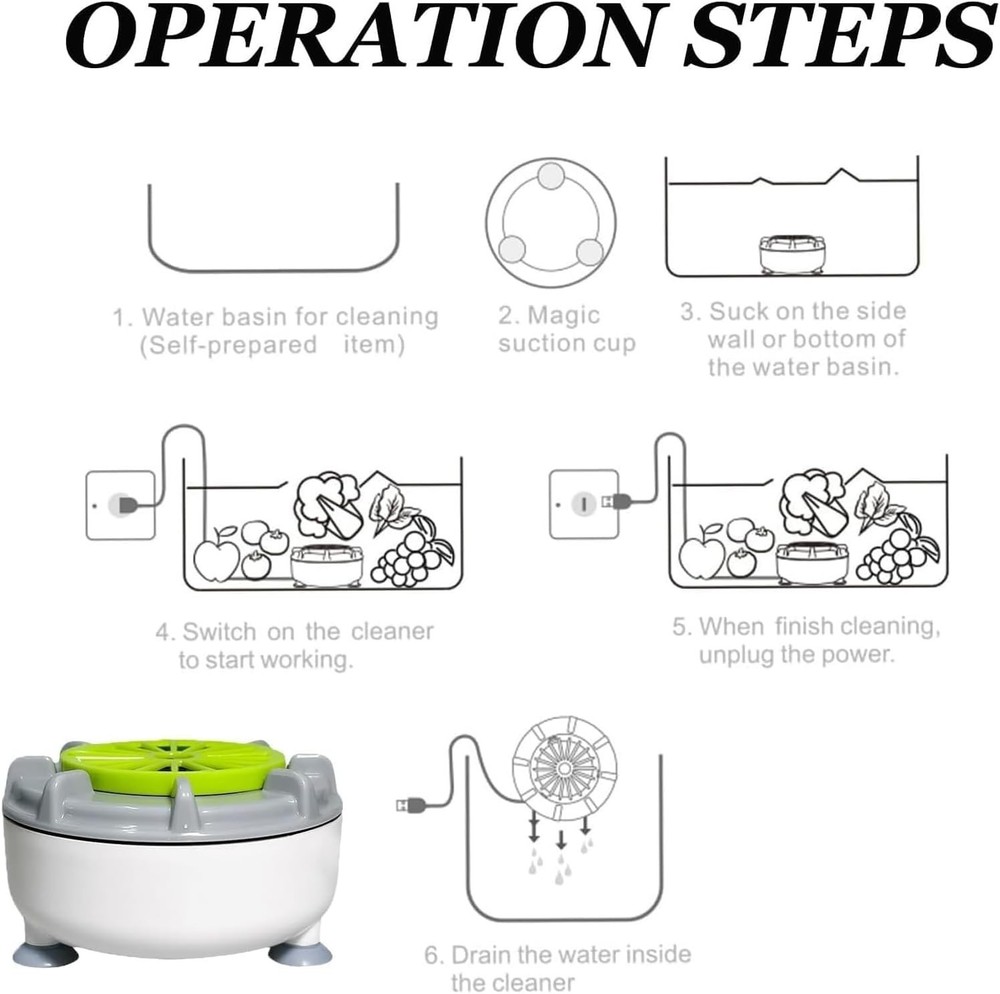 Fruit & Vegetable Washer Produce Purifier Vegetable & Fruit Washing Machine