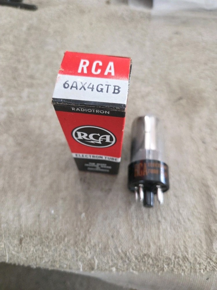 NOS RCA 6AX4GTB Vacuum Tube