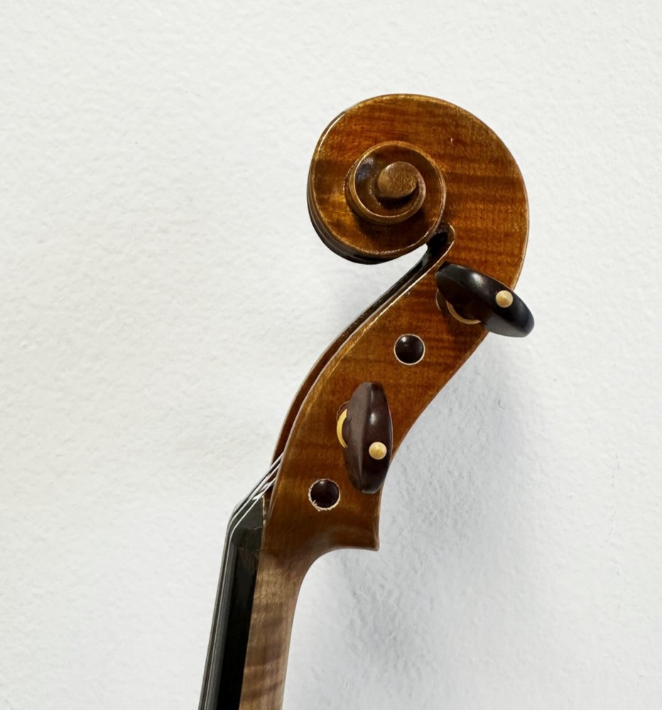 VIOLA 16" SIZE, PROFESSIONAL SETUP + DOMINANT STRINGS + AUBERT BRIDGE +CASE+BOW