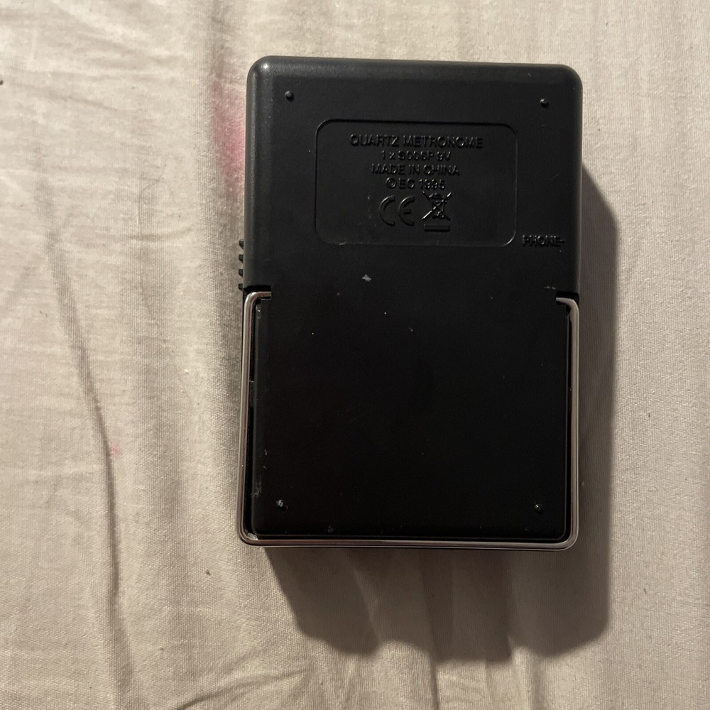 Qwik Time Electronic Quartz Metronome 1995 Tested