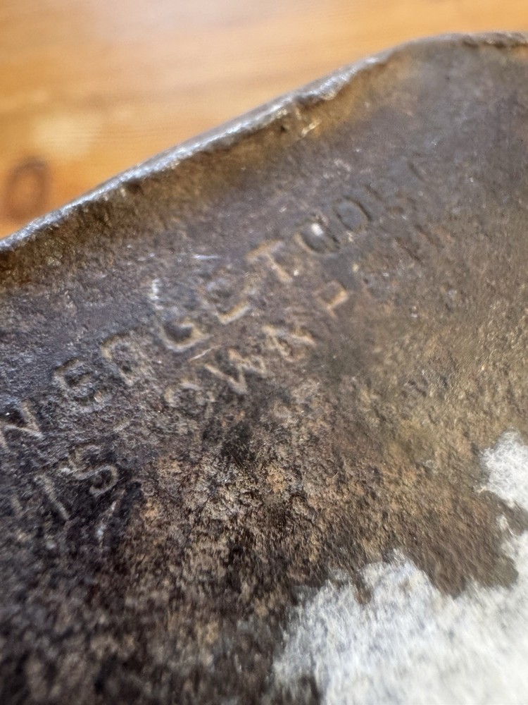 Vntg. Mann Edge Tool Co. Axe Head - Head Only