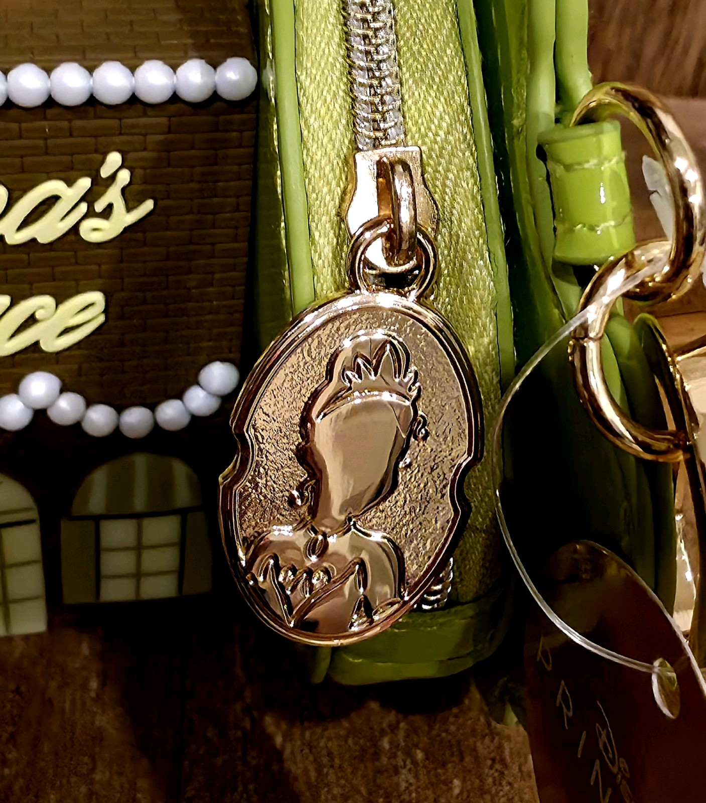 B&BW Disney Princess Tiana Coin Purse & Pocketbac 2-Pc Bundle ( NO REFILL)