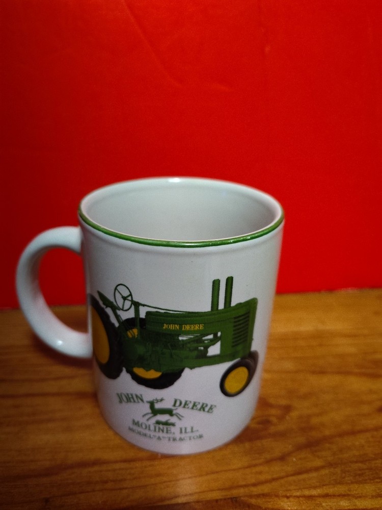John Deere Tractor Coffee Mug EUC
