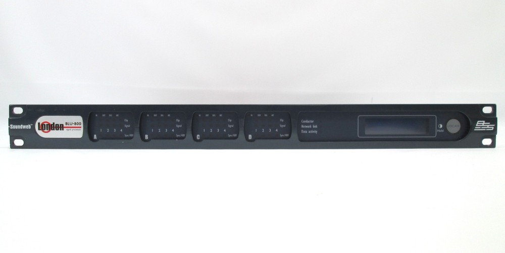 BSS Soundweb BLU-800 Signal Processor with BLU link and CobraNet