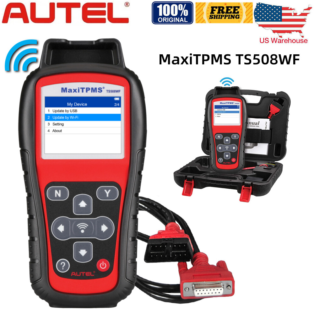 AutelMaxiTPMS TS508WF Programming/Relearn/Activation/Reseat/Diagnostic Tool Kit