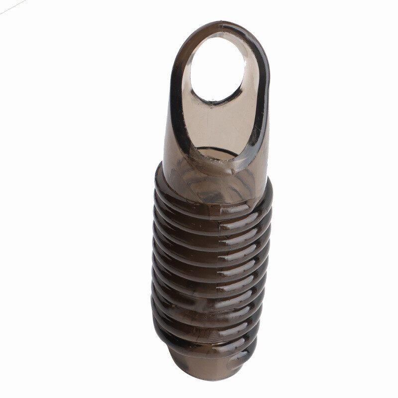 2PCS Penis Ring Sleeve Men Extender Male Stay Hard Delay Ejaculation Reusable