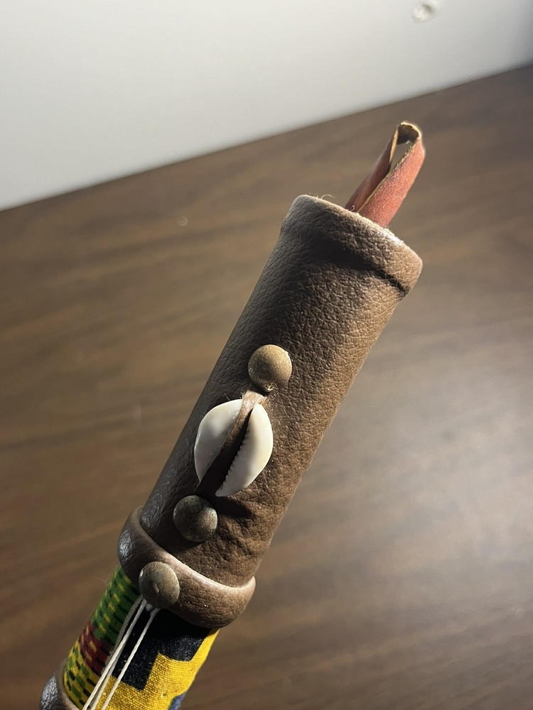 Kora Lute (Stringed Instrument) GHANA / Shells. See 9 Pics For Description