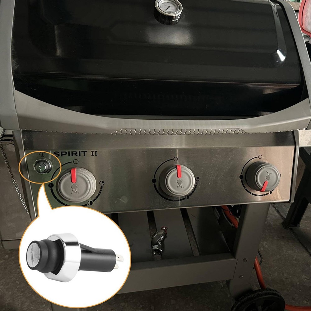 For Weber 44030001 OE: 66220 Grill Igniter Switch Button Precise Structhure