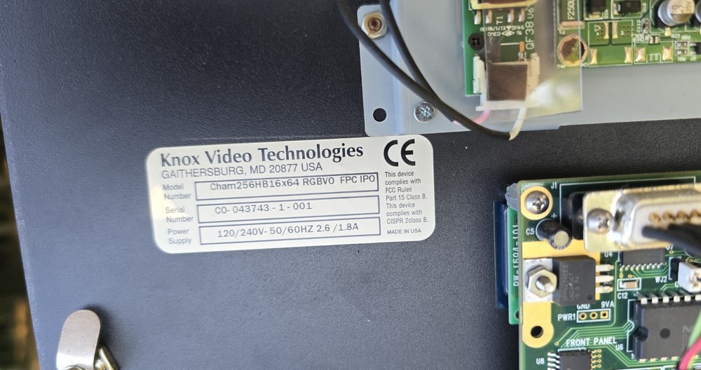 Knox Video Technologies Chameleon Video Matrix Switch CHAM 256 MOOG 4131 CHAM256