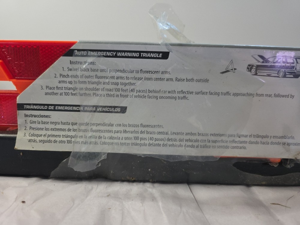 Victor Folding Auto Emergency Warning Triangle 00230-8