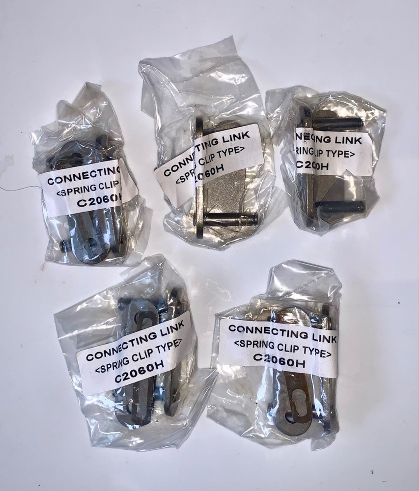 C2060H Roller Chain Connecting Link 5 Pack