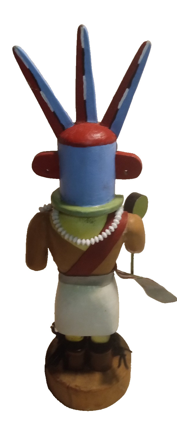 SIGNED Elna F. Wilson Kachina Doll - AUTHENTIC Native American Pueblo Art - 1994