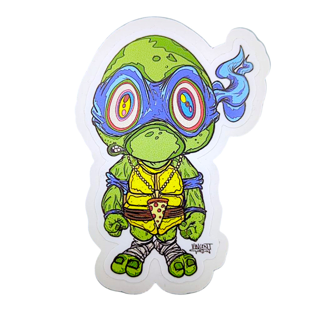 Vincent Gordon Leonardo TMNT Study (Medium) Sticker