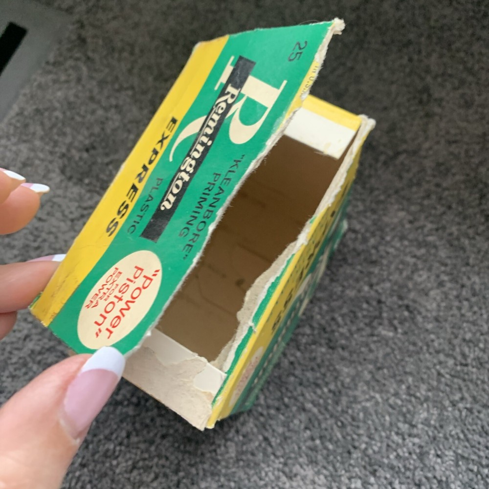 Remington 12 Ga Shotgun Shell Box Empty