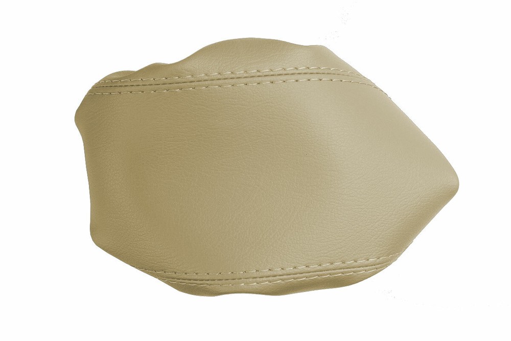 Console Lid Pull Over Armrest Cover Leather for Ford Flex 09-19 Beige