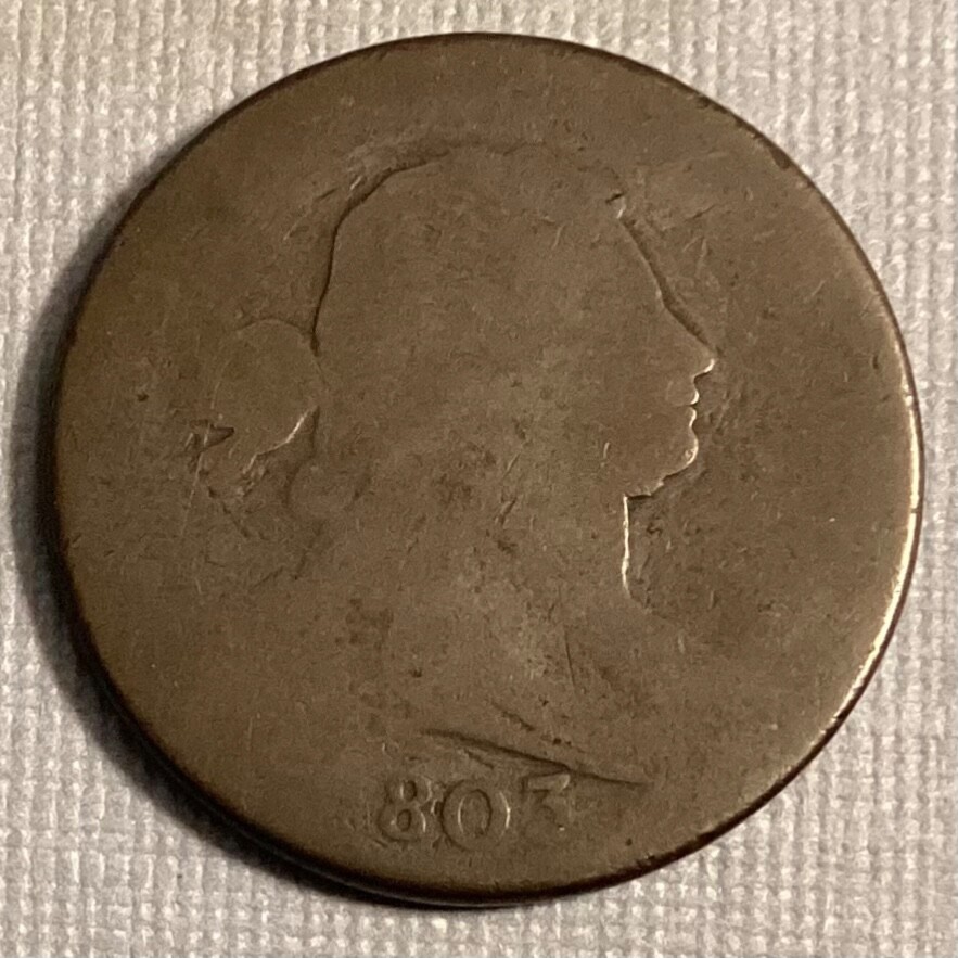 1803 US Large Cent cd -