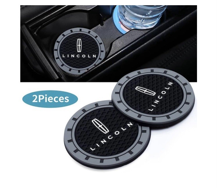 New Lincoln Car Coasters (2 per pack)