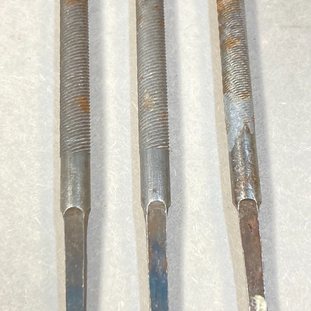 Nicholson 6" Round Files 4 Pc USA