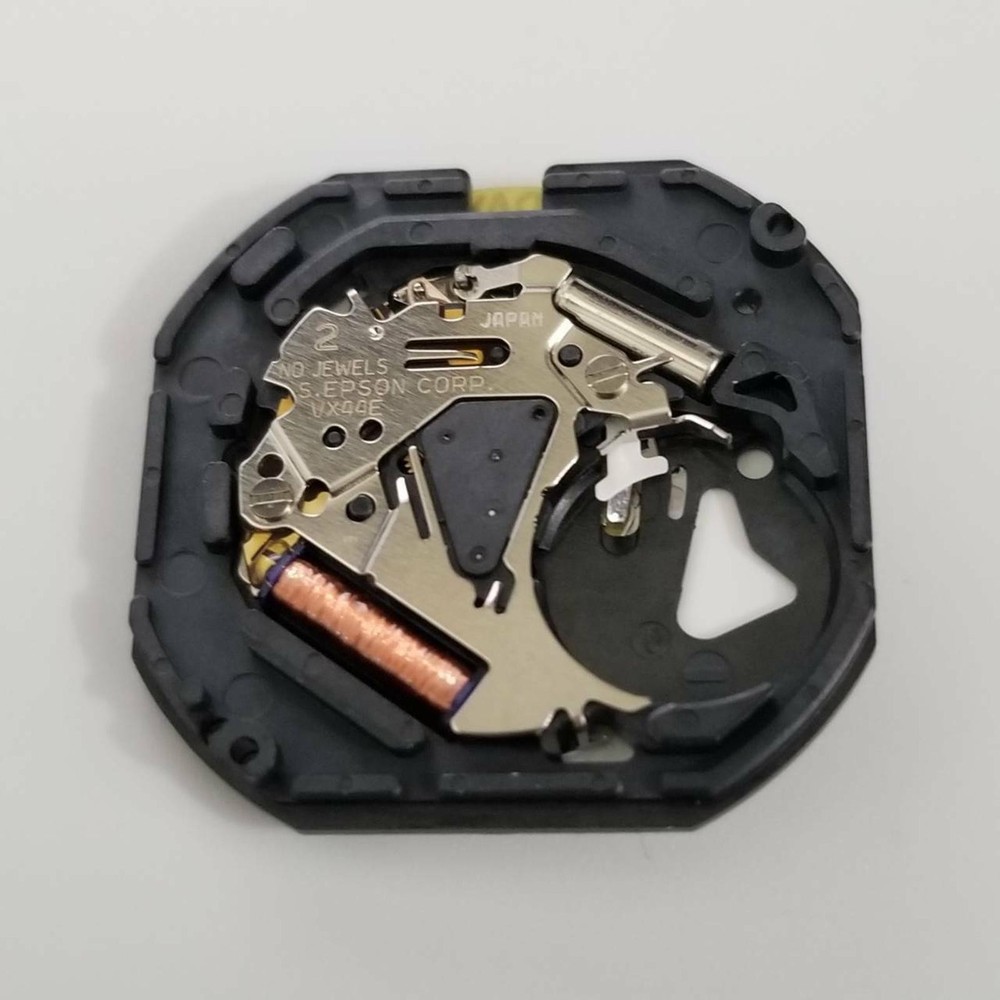 25.6mm Diameter 3 Hands Quartz Watch Replacement Movement For VX44E 11½ ‴