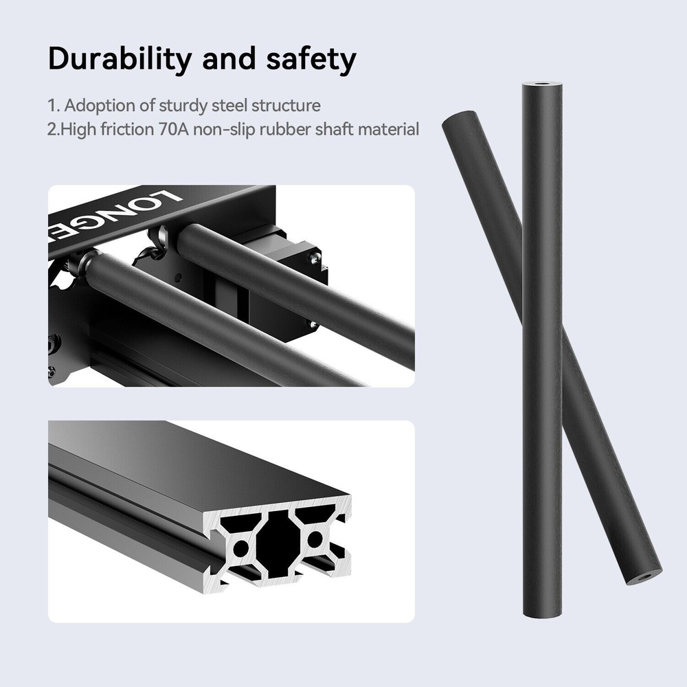 Engraving Machine Rotary Roller & Engraving Machine Rotary Roller Upgrade Kit US